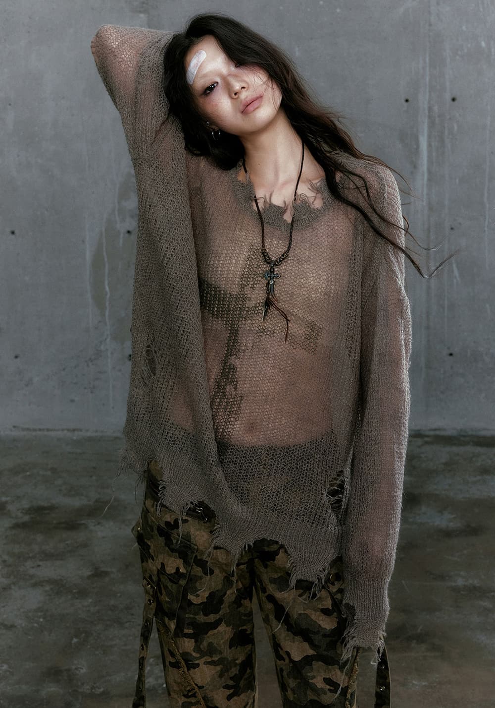 CestNous|Wandering Century Mohair Sweater - PSYLOS 1, CestNous|Wandering Century Mohair Sweater, Sweater, CestNous, PSYLOS 1